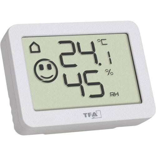 TFA Dostmann 30.5055.02 30.5055.02 Thermo- en hygrometer Wit