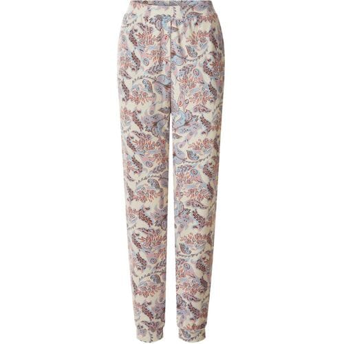 ESMARA Dames broek (Print/blauw/wit, S (36/38))
