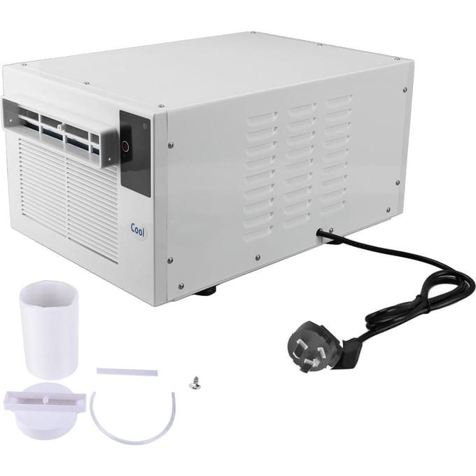 Draagbare Airconditioner Energiebesparend Compressormotor Koeling 1900BTU 280W Dubbele Inverter