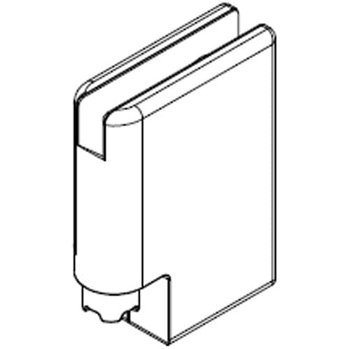 HSK replacement glass holder bottom right E100312-UR