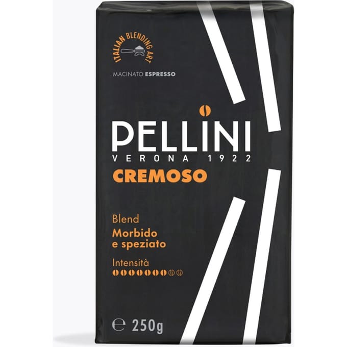 Pellini Cremoso Espresso 250g gemalen (Nr. 46)