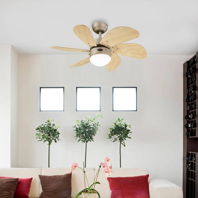 Westinghouse Turbo wervel ventilator met 2 schakelaars