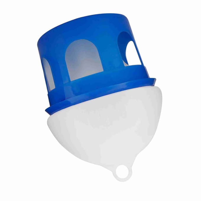 Automatische voederbak voor duiven met grote capaciteit, waterdispenser 4L white