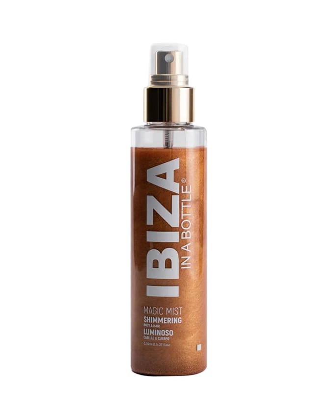 Biovene, Ibiza Magic Mist, Aloë Vera, Shimmer Finish, Lichaamsspray, Voor Haar & Lichaam, 150 ml