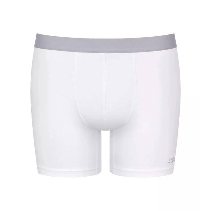 sloggi men GO ABC 2.0 Short 2P Heren Onderbroek - WHITE - Maat S