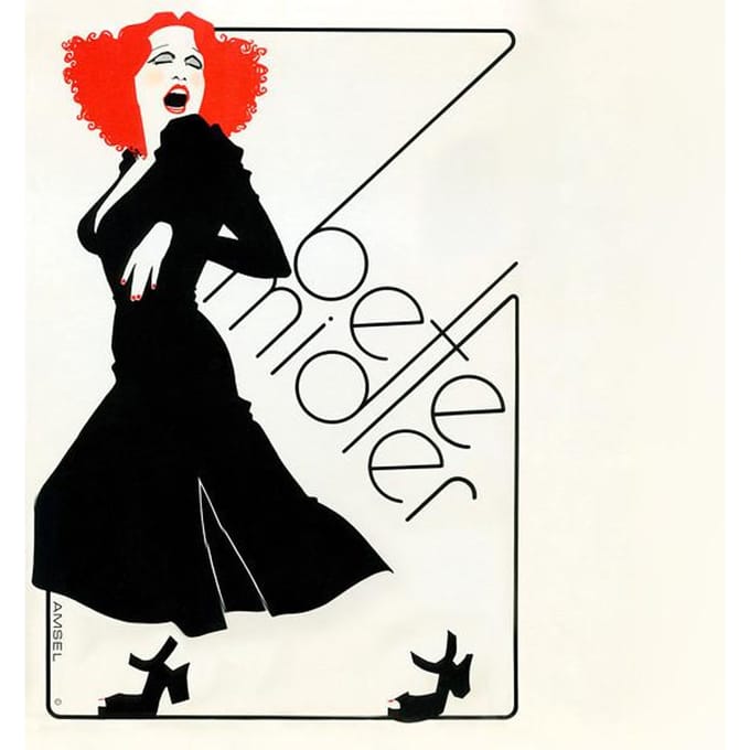 CD BETTE MIDLER - Bette Midler  827792 Atlantic US Pop Gebruikt black