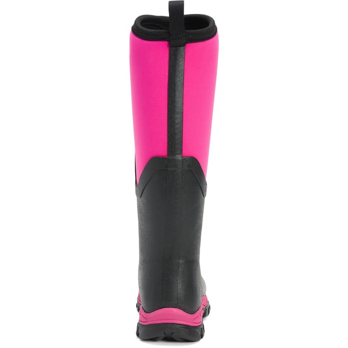 Muck Boot Arctic Sport II Tall | Zwart/Roze - Regenlaarzen - Maat 36 -