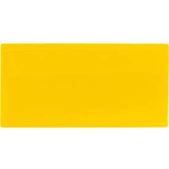 Etikettenhoes Label PLUS, magnetisch, 50x110, geel