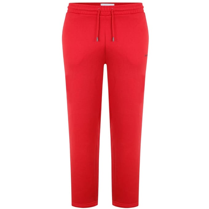 Firetrap Heren Fleece Joggers (Rood)