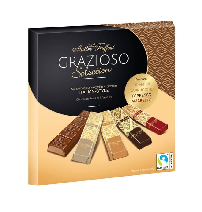 MaitreTruffout Grazioso Selectie Italiaanse Stijl Chocolade Mix 200 g