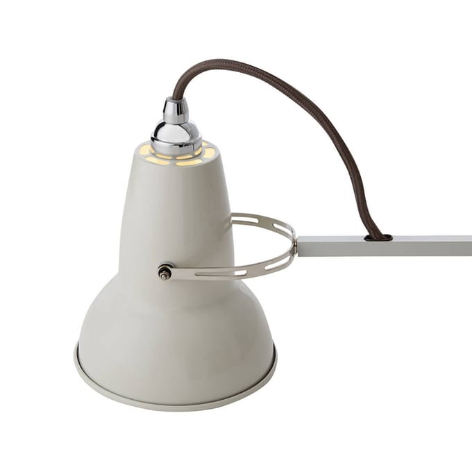 Anglepoise - Original 1227™ Mini Bureaulamp - linnenwit - met muurbeugel