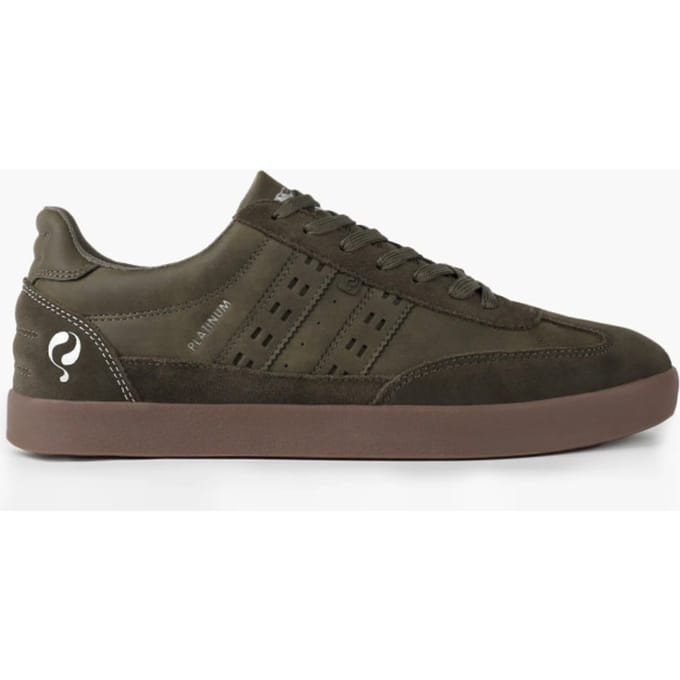 Heren Sneaker Platinum - Legergroen