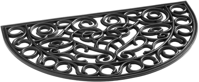 MD Entree - Deurmat - Rubbermat - Country Halfmoon - 45 x 75 cm