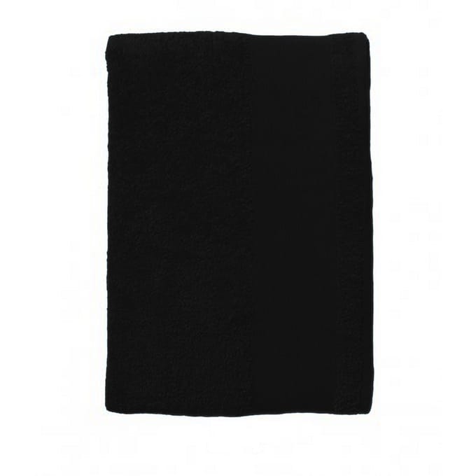 SOLS Eiland 100 Badlaken/handdoek (100 X 150cm) (Zwart)