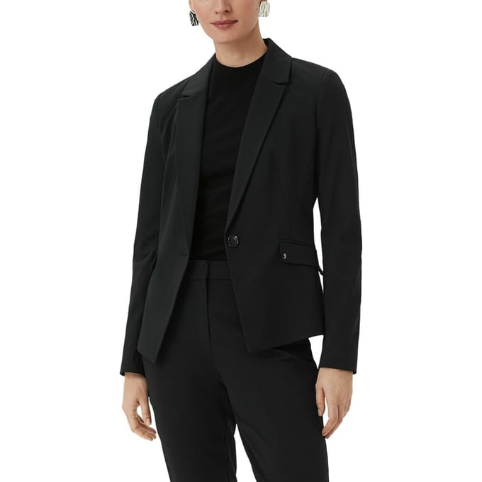 Getailleerde Blazer in Viscose Mix Dames COMMA