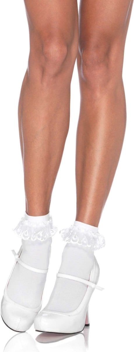 Dames Kousen met Kant Ruffles Leg Avenue