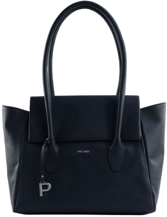 PICARD shopper schoudertas Busy Lady Shopper Ocean donkerblauw