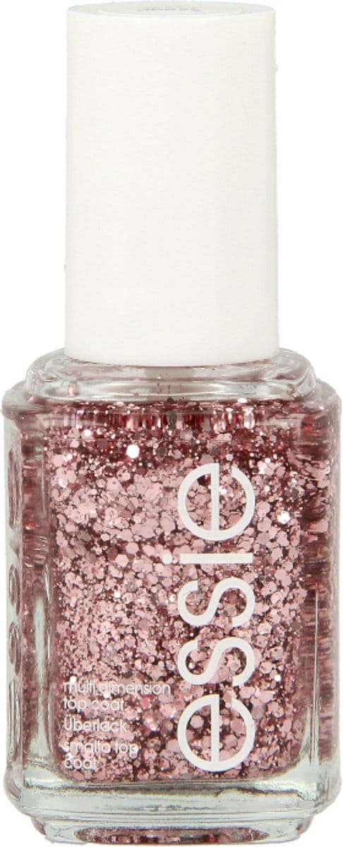 essie® - original - 275 a cut above - roze - glitter topcoat - 13,5 ml