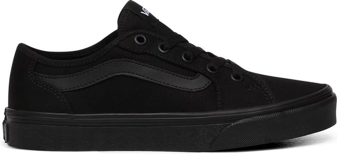Vans Filmore Decon Canvas Dames Sneakers - Black/Black - Maat 41