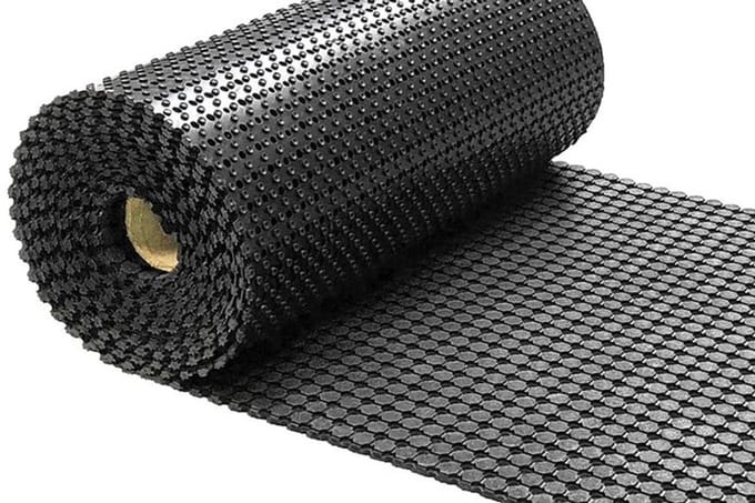 Gombase - Rubber ringmat op rol - Dikte 10 mm - Breedte 100 cm - per strekkende meter