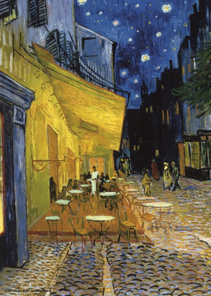 Van Gogh: CafÃ©terras Bij Nacht (Place du Forum)
