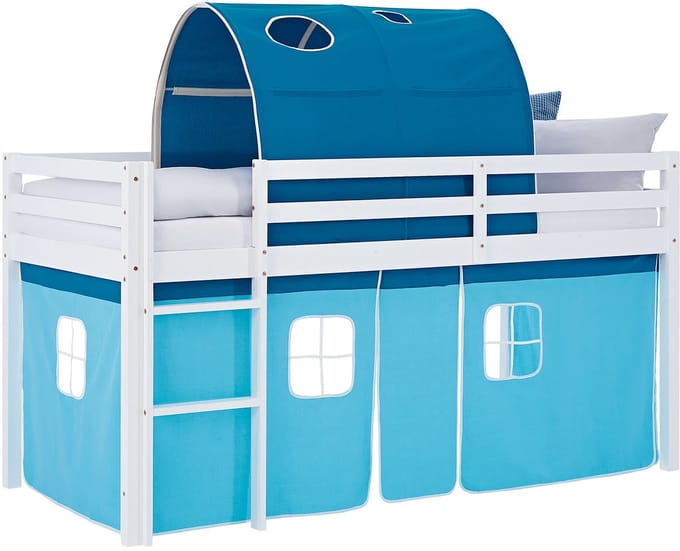 Homestyle4u Hoogslaper - 90x200 cm - Blauw