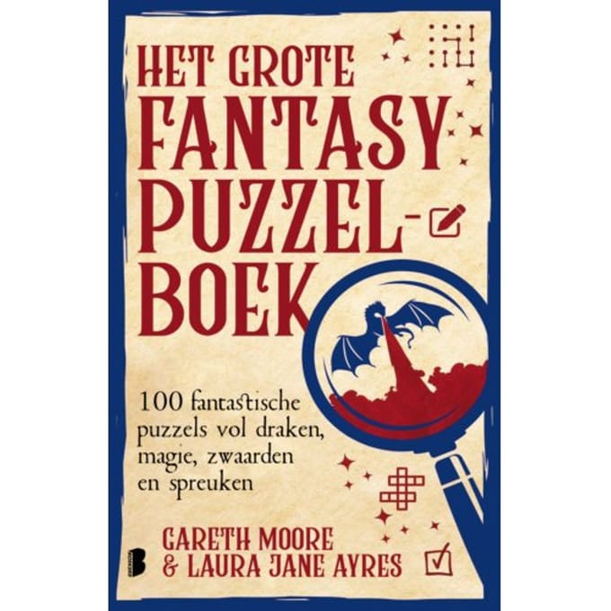 Het Grote Fantasypuzzelboek - Gareth Moore