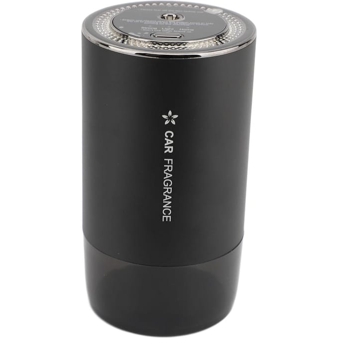 Auto Aromatherapie Diffuser 3 Nevelmodi Aluminiumlegering Grote Capaciteit Geurverwijdering voor Slaapkamer Thuis gray