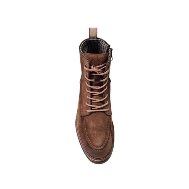 Berkelmans Bruin Suede Heren Veterboots - Bruin - 43