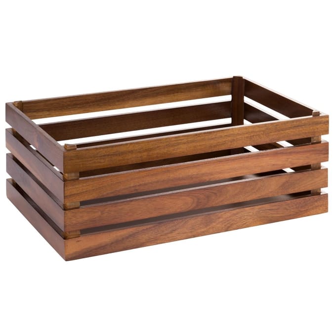 Aps Superbox Acaciahouten Krat 555x350mm - APS FT149
