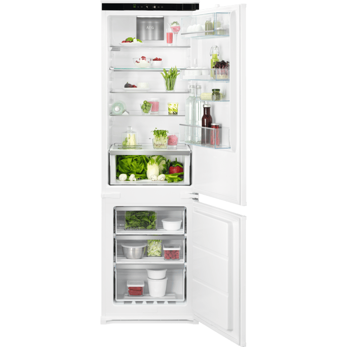 Aeg TSC7G181DS | inbouw koelvriescombinatie | 178 cm | Nofrost | Sleepdeur