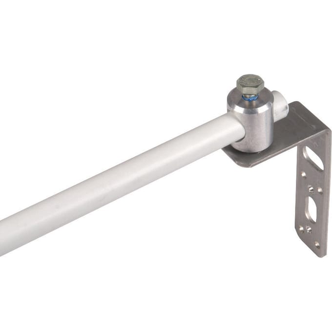 Dehn Montagebeugel 90 Graden StSt Met Klembout Al D 16mm - 106311