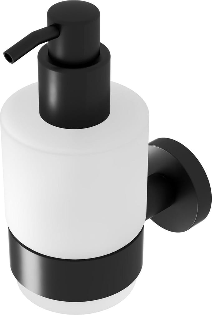 Geesa Nemox Zeepdispenser Zwart