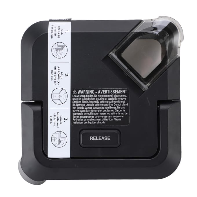 Blenderdeksel Vervanging Professioneel Waterdicht Afsluitend Blender Vergrendelend Deksel Vervanging voor BL770 black