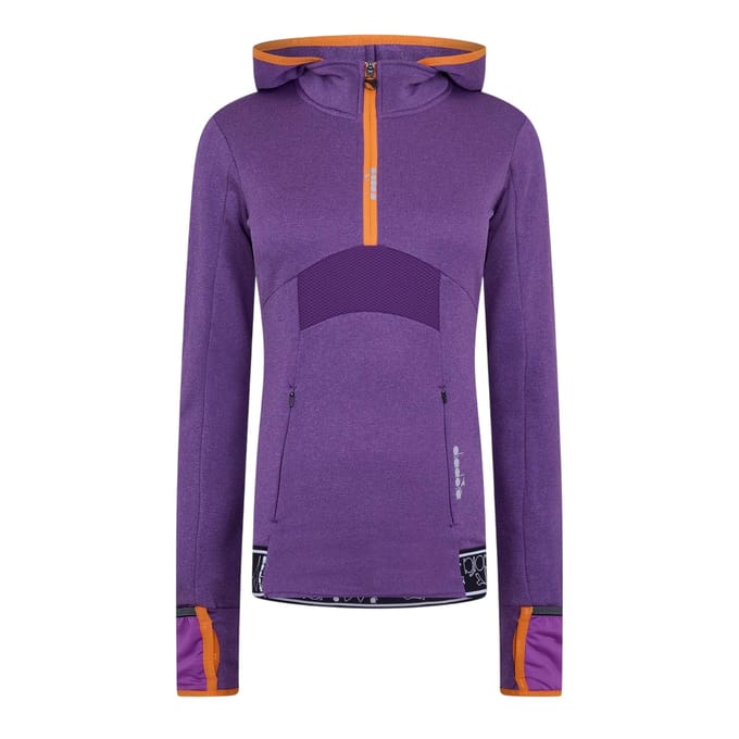 Diadora Prestatieshirt voor dames (Paars)