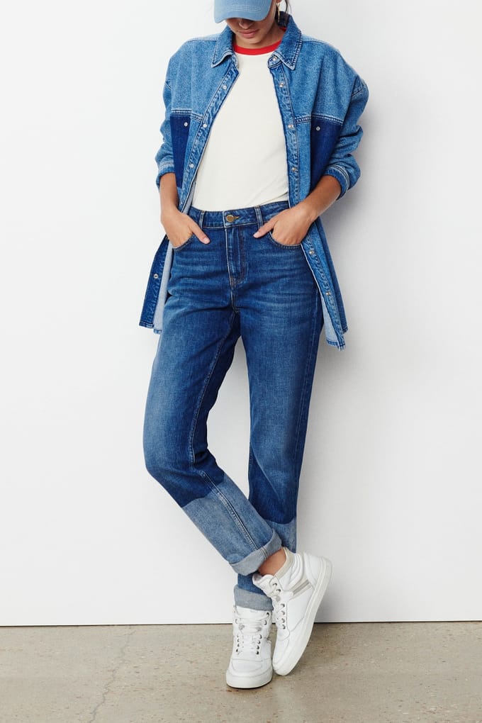 BA&SH Jean Bryce Handbrushed Taglia: S | Pantaloni Outlet | Donna