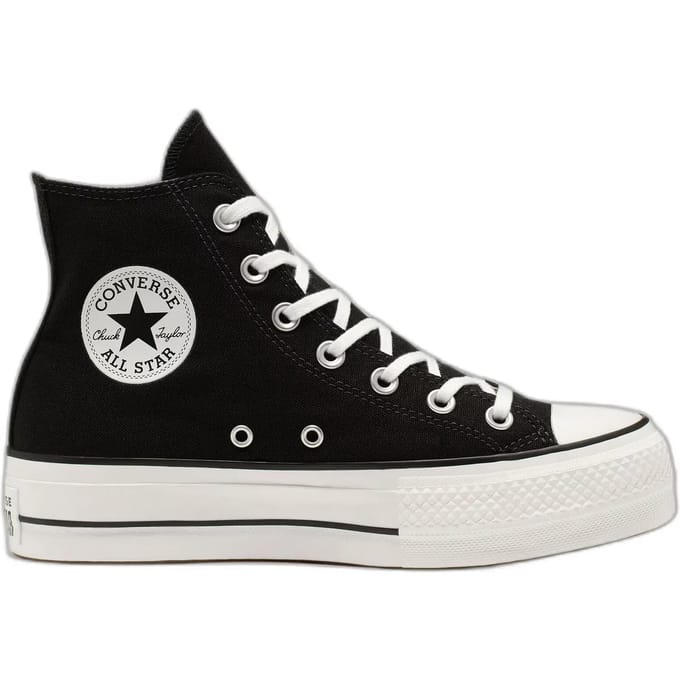 Converse Chuck Taylor All Star Platform Canvas Schoenen Zwart EU 45 Vrouw