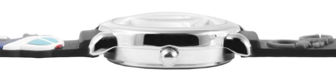 EXCELLANC Excellanc kinderhorloge zilverroze, Mineralglas