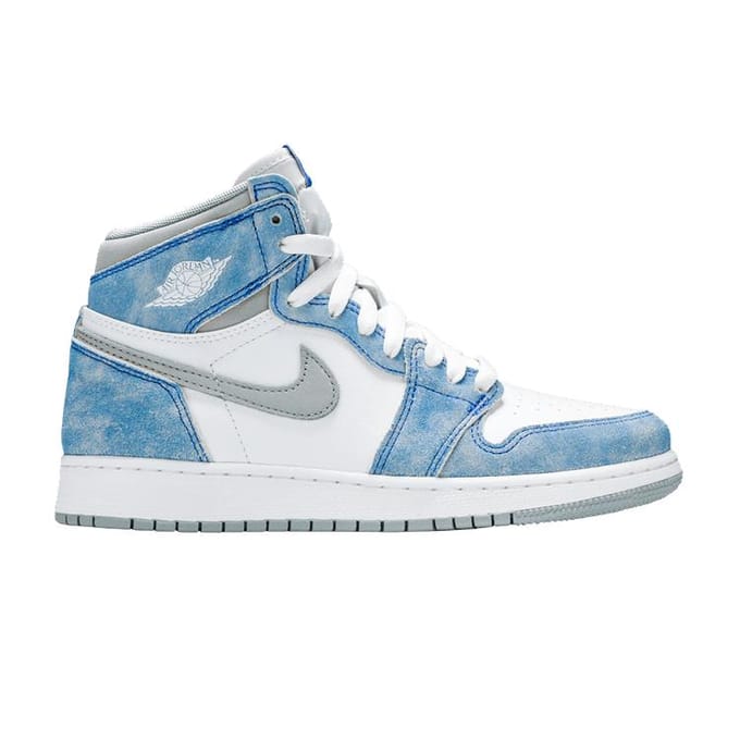 Jordan 1 Retro High Hyper Royal Gris Fumée (GS) 35.5 white