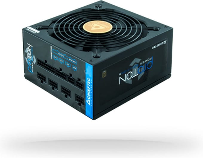 Chieftec Proton Series Voeding - 750 Watt - 140 mm - ATX - 80 Plus 80 PLUS Bronze