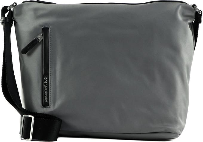 MANDARINA DUCK Schoudertas Hunter Hobo Smoked Pearl Grijs