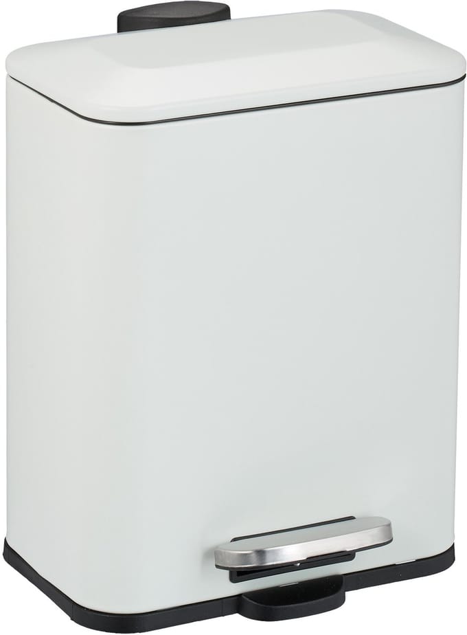 pedaalemmer badkamer - 5 l - softclose - binnenemmer - toilet - wit