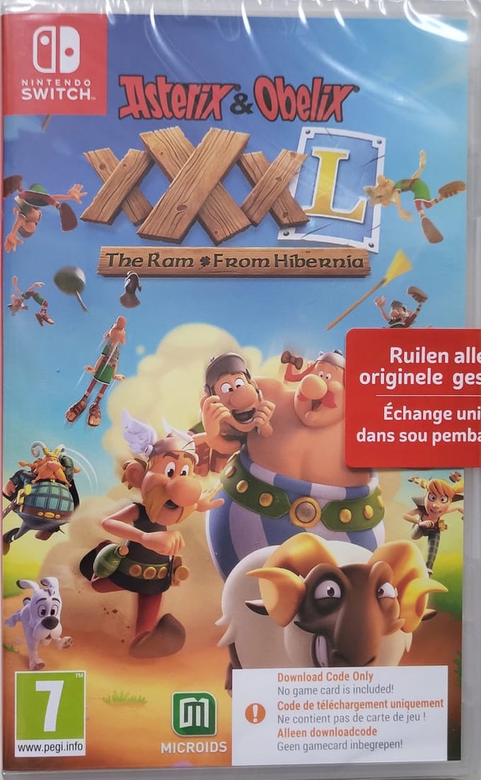 Game Nintendo Switch - Asterix & Obelix XXXL The ram from Hibernia