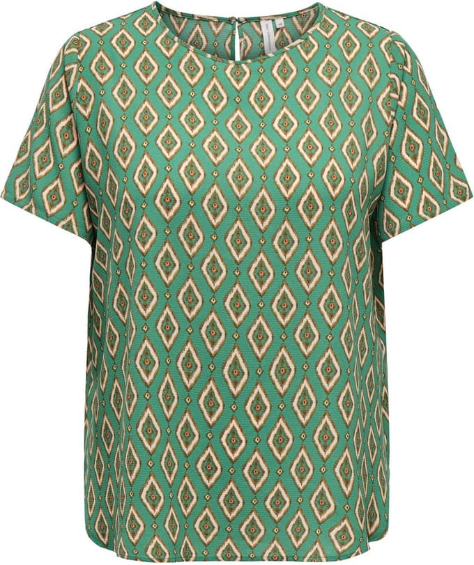 ONLY CARMAKOMA CARLUX LIFE SS TOP Dames Top - Maat 46