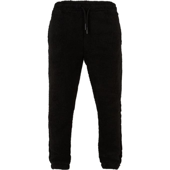 DEF - Teddy Embroidery Joggingbroek - XXL - Zwart