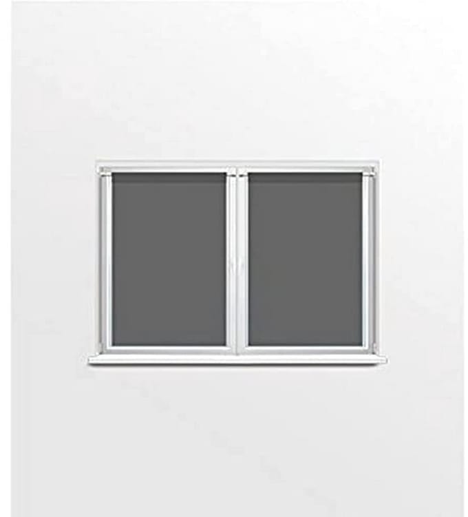d'Ocre 43542 Dolly Paar van Gebroken Zonde Polyester Antraciet 60 x 90 cm