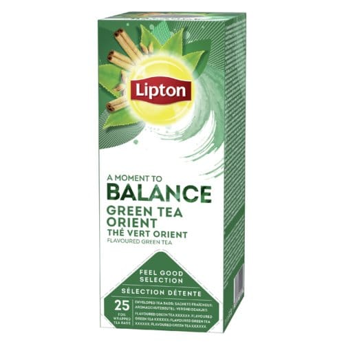 Lipton Balance Green Tea Orient - doos 25 theezakjes