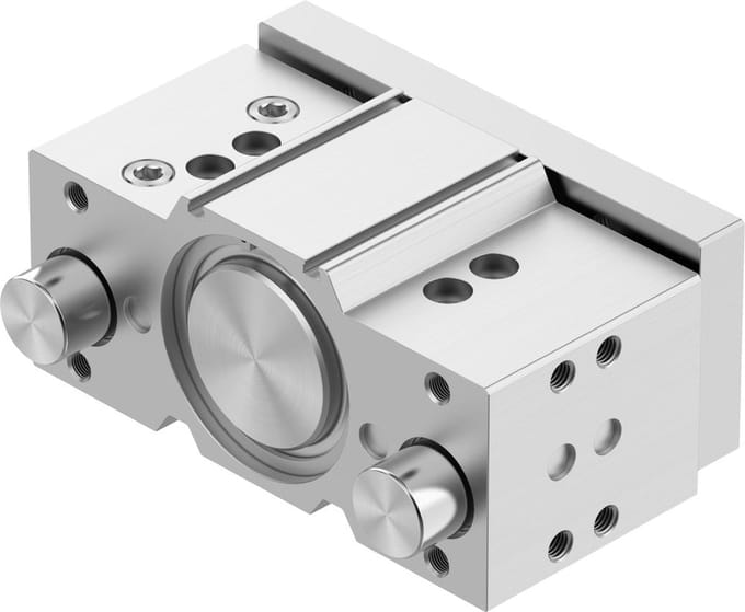 Festo Geleidingscilinder 80mm Boring 25mm Slag Dubbelwerkend - 170885 - P2EN3