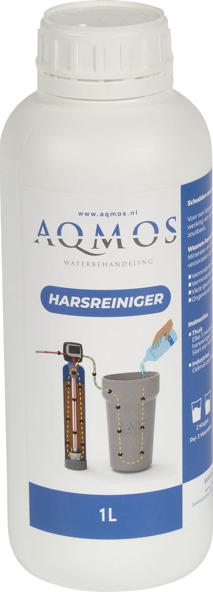 AQMOS Waterontharder cleaner - Universele harsreiniger - Fles van 1 liter