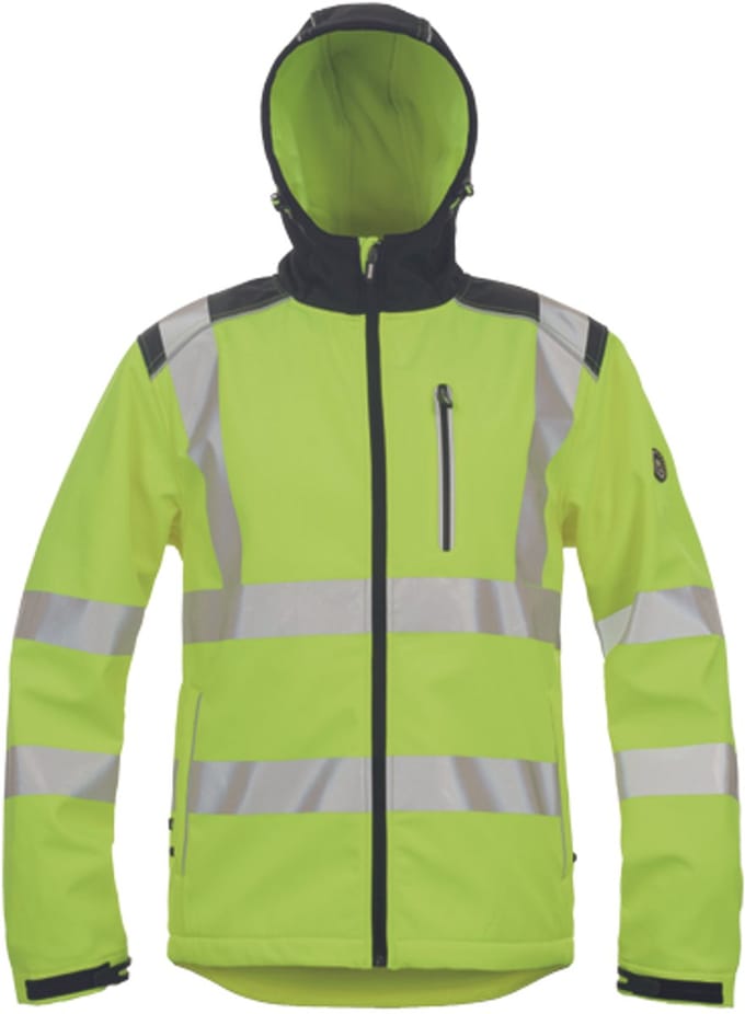 Cerva KNOXFIELD HVPS softshell jas 03010559 - Geel - XL